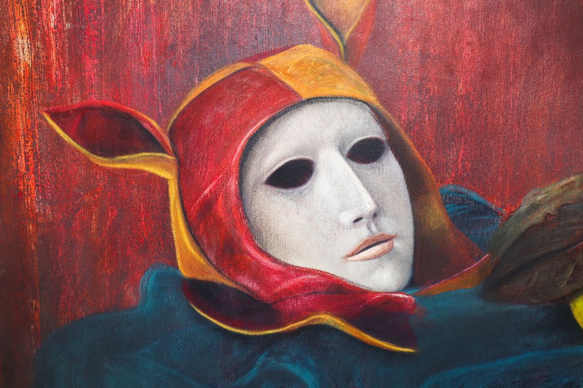 Antonio Sciacca - Natura Morta con Maschere