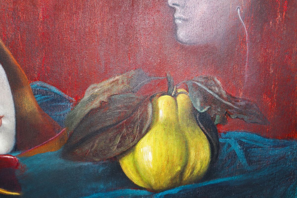 Antonio Sciacca - Natura Morta con Maschere