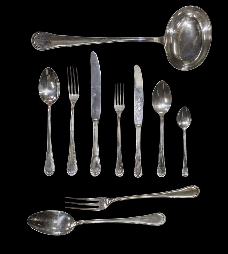 Servizio di Posate Placcate in Argento