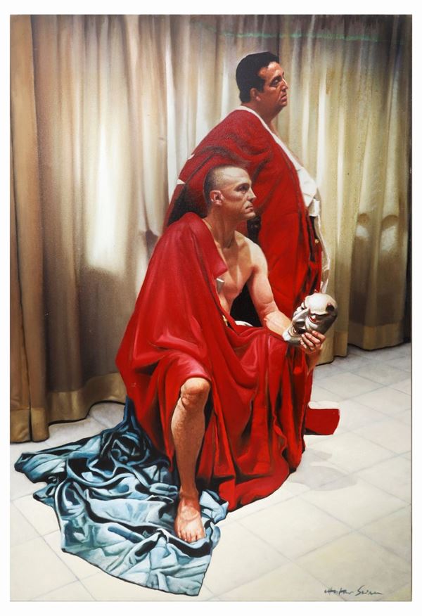 Antonio Sciacca - Men with red suits