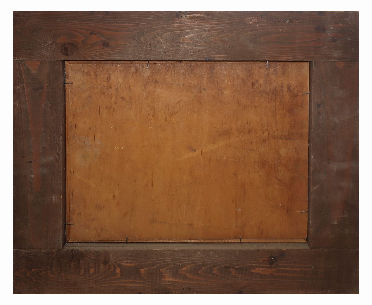 Natura morta di uva con bottiglia