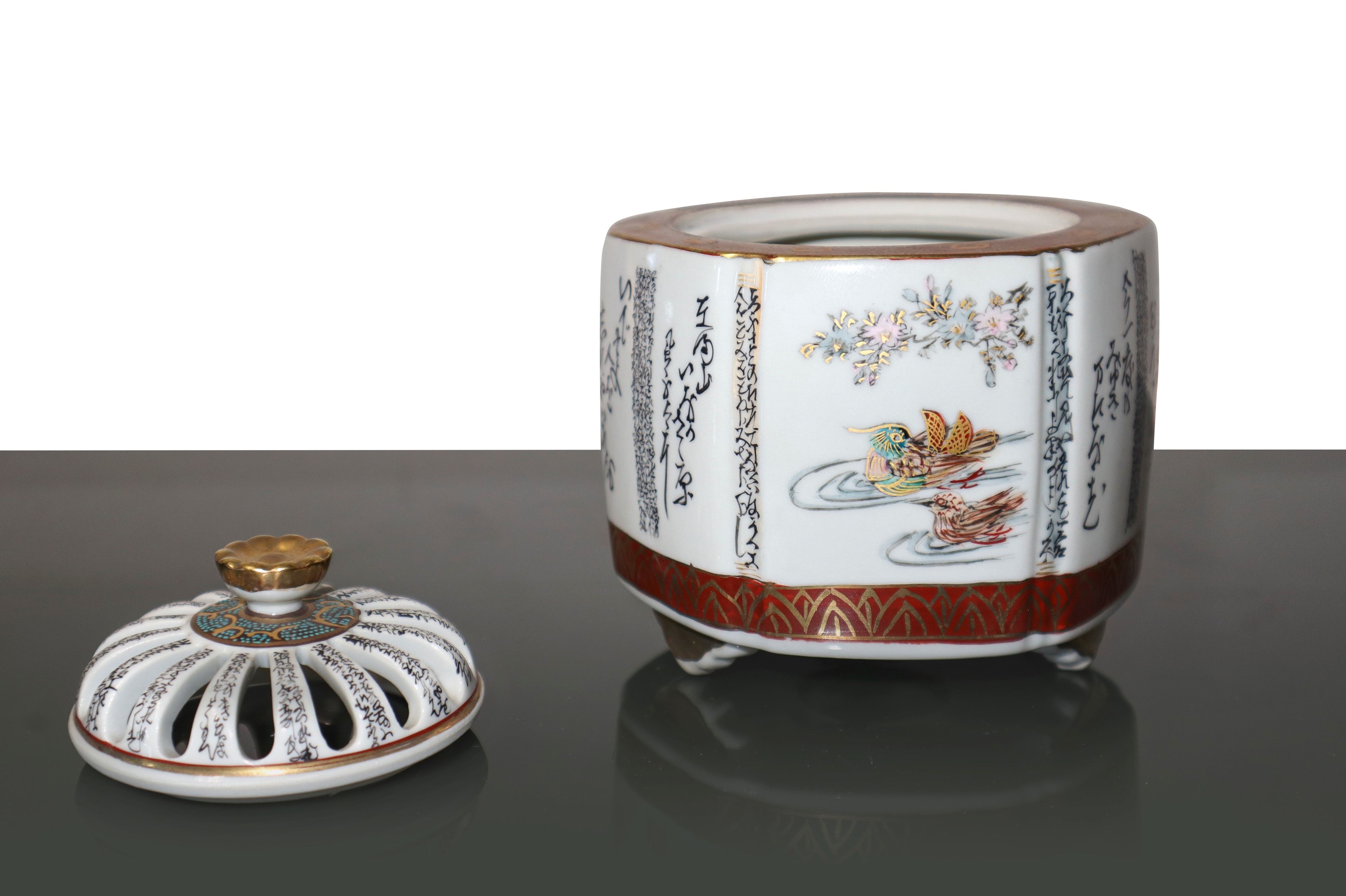 Bruciaprofumi in porcellana cinese