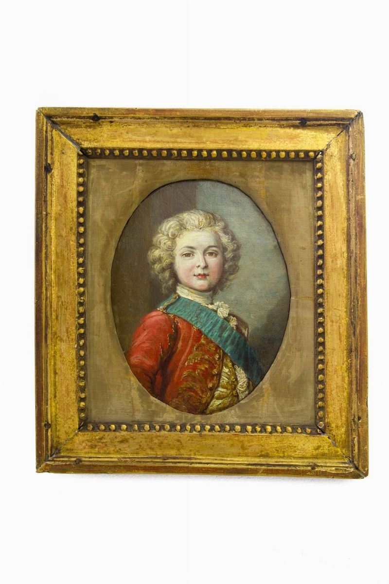Ritratto di Giovane Aristocratico in Ovale