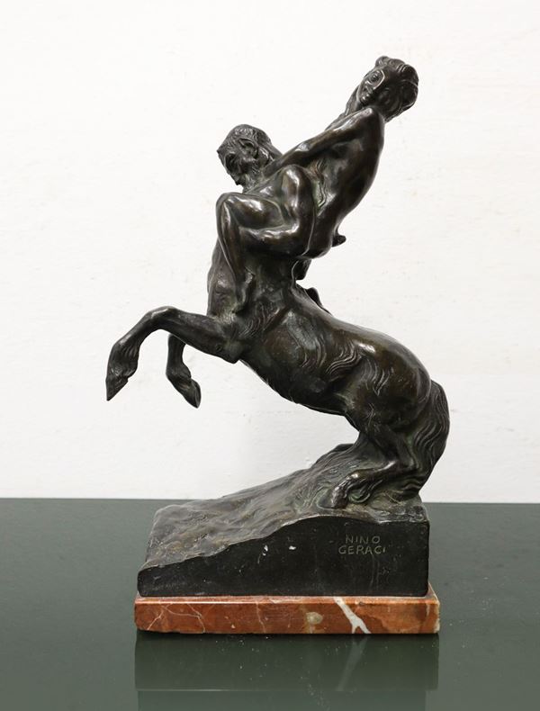 Nino Geraci - Centaur ridden by Nymph
