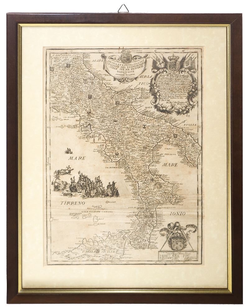 Antonio Bulifon, Nuova ed esattissima descrizione del Regno di Napoli con le sue XII provincie