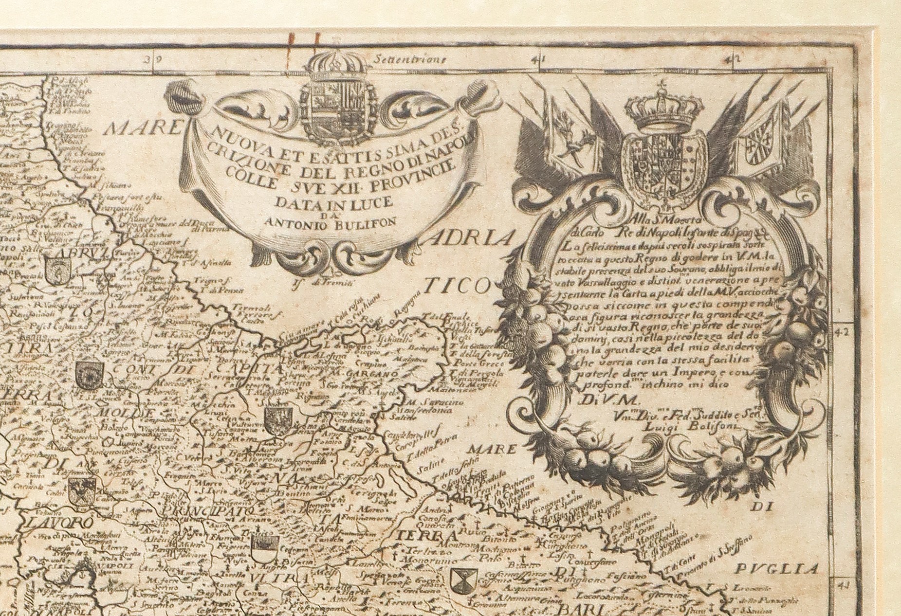 Antonio Bulifon, Nuova ed esattissima descrizione del Regno di Napoli con le sue XII provincie