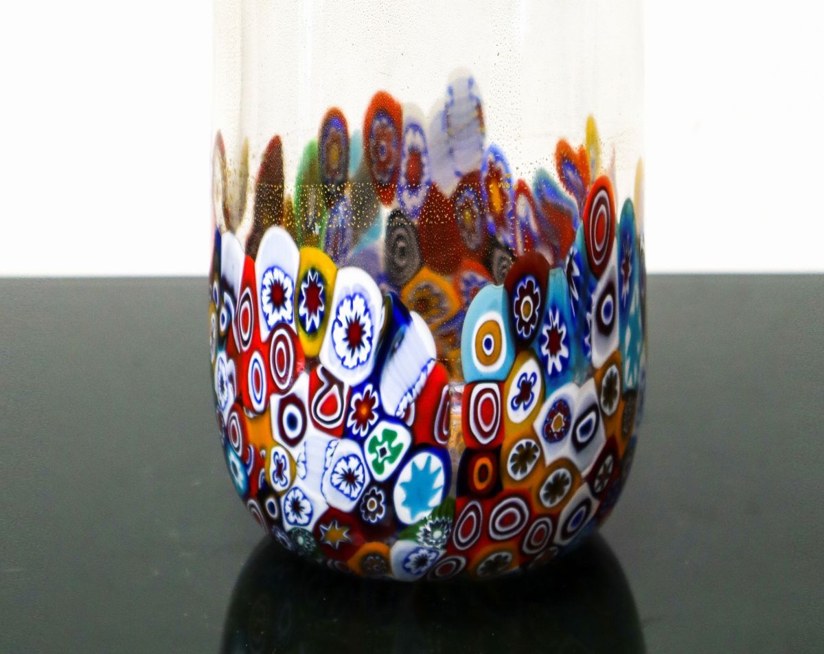 Vaso Vetro Artistico Murano