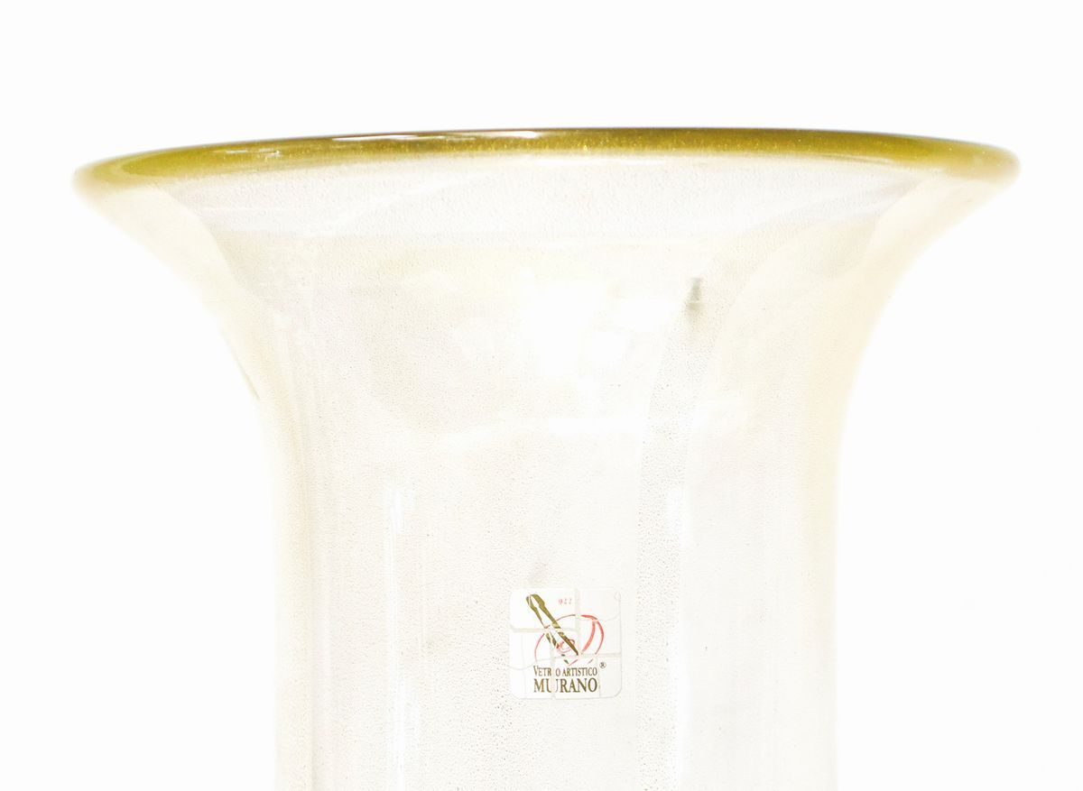 Vaso Vetro Artistico Murano