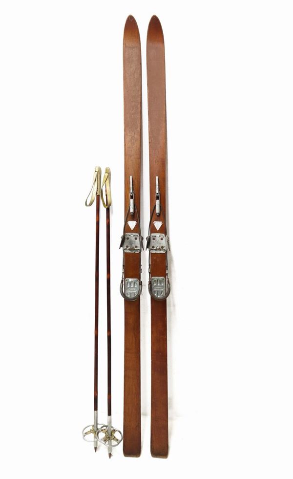 Tyrolia - Ski skates with poles