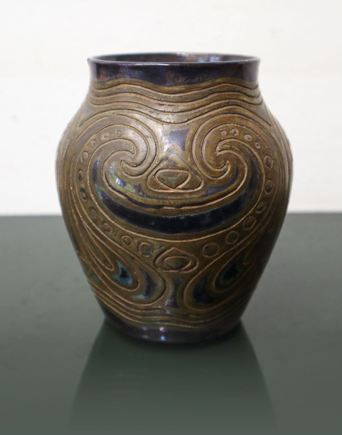Galileo Chini - Vaso in Terracotta