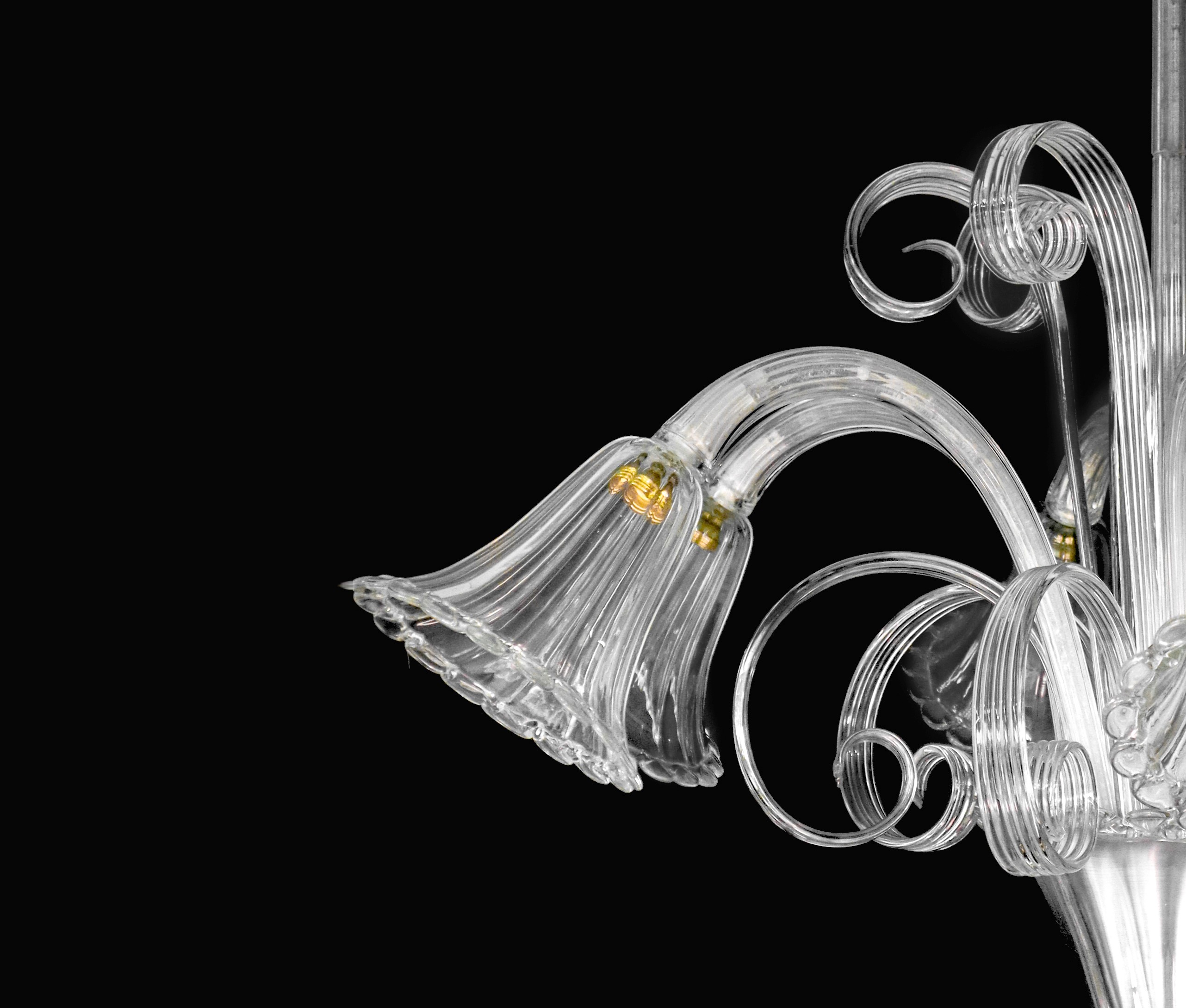 Lampadario in vetro Murano