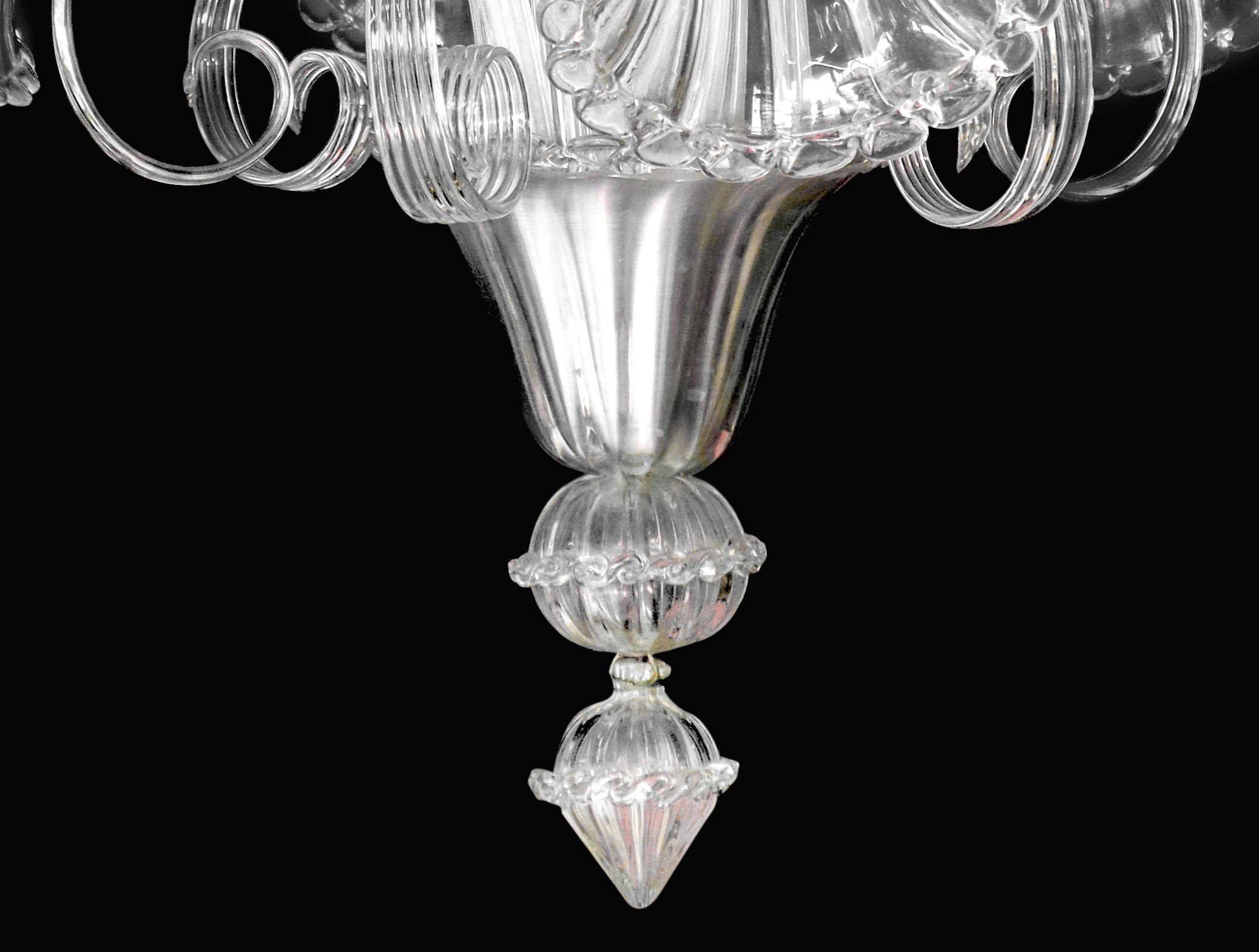 Lampadario in vetro Murano