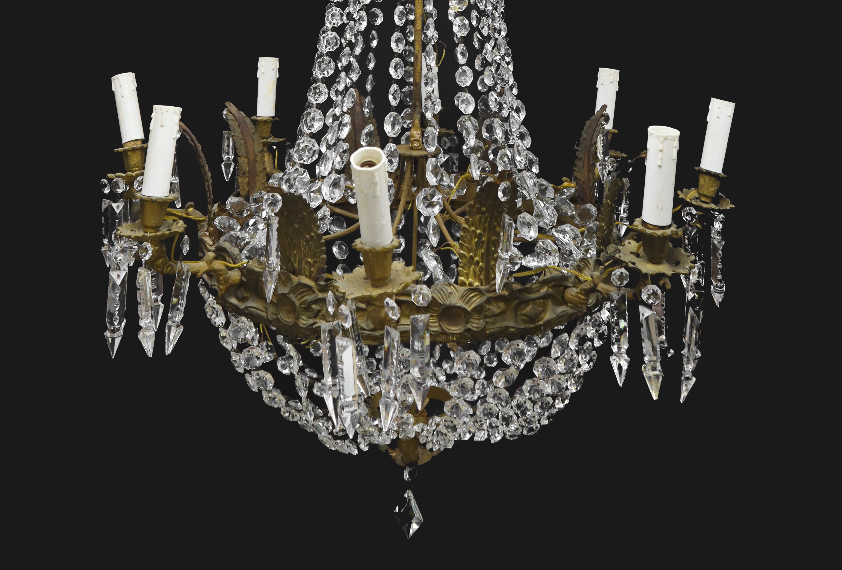 Lampadario otto luci