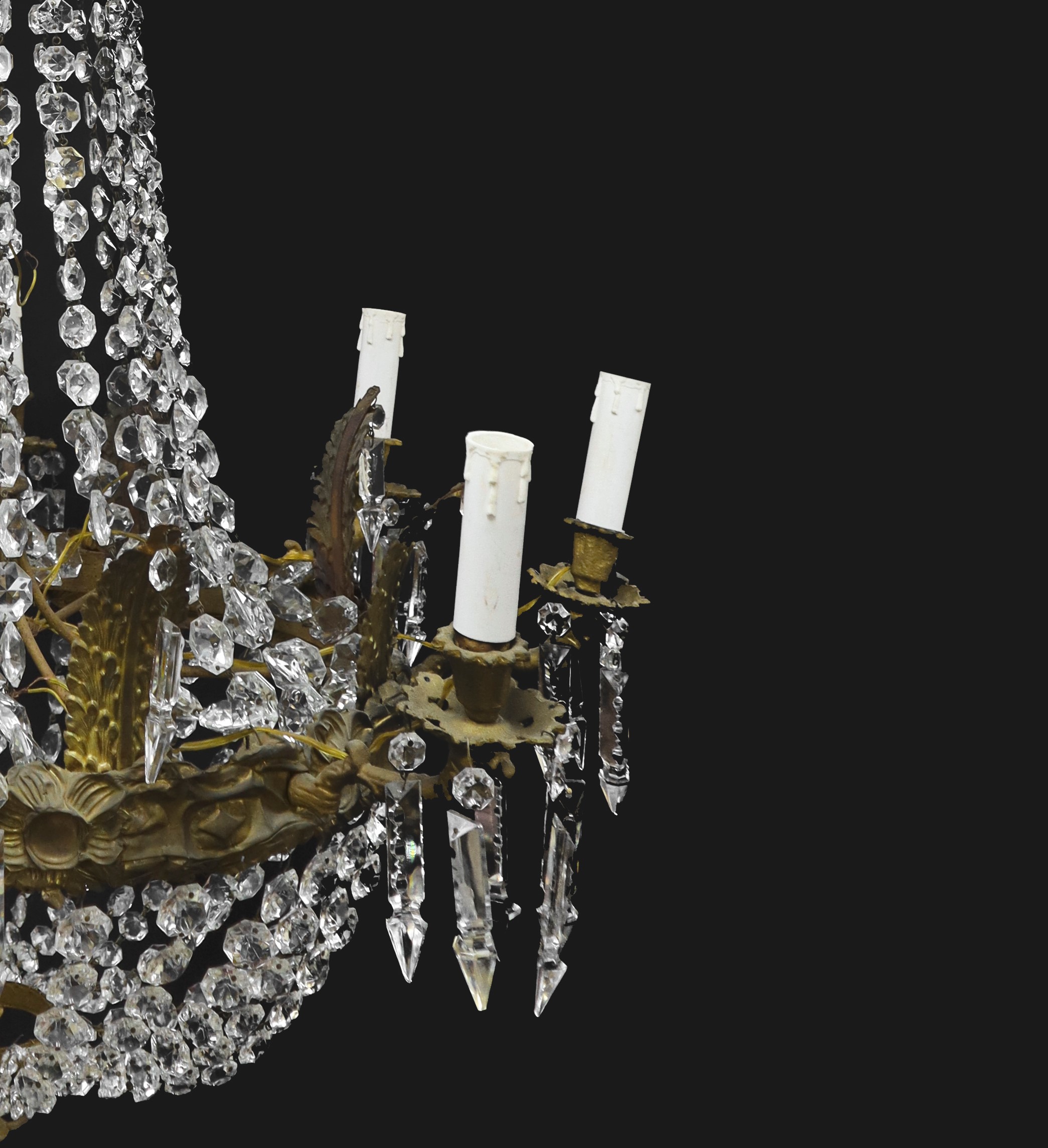 Lampadario otto luci