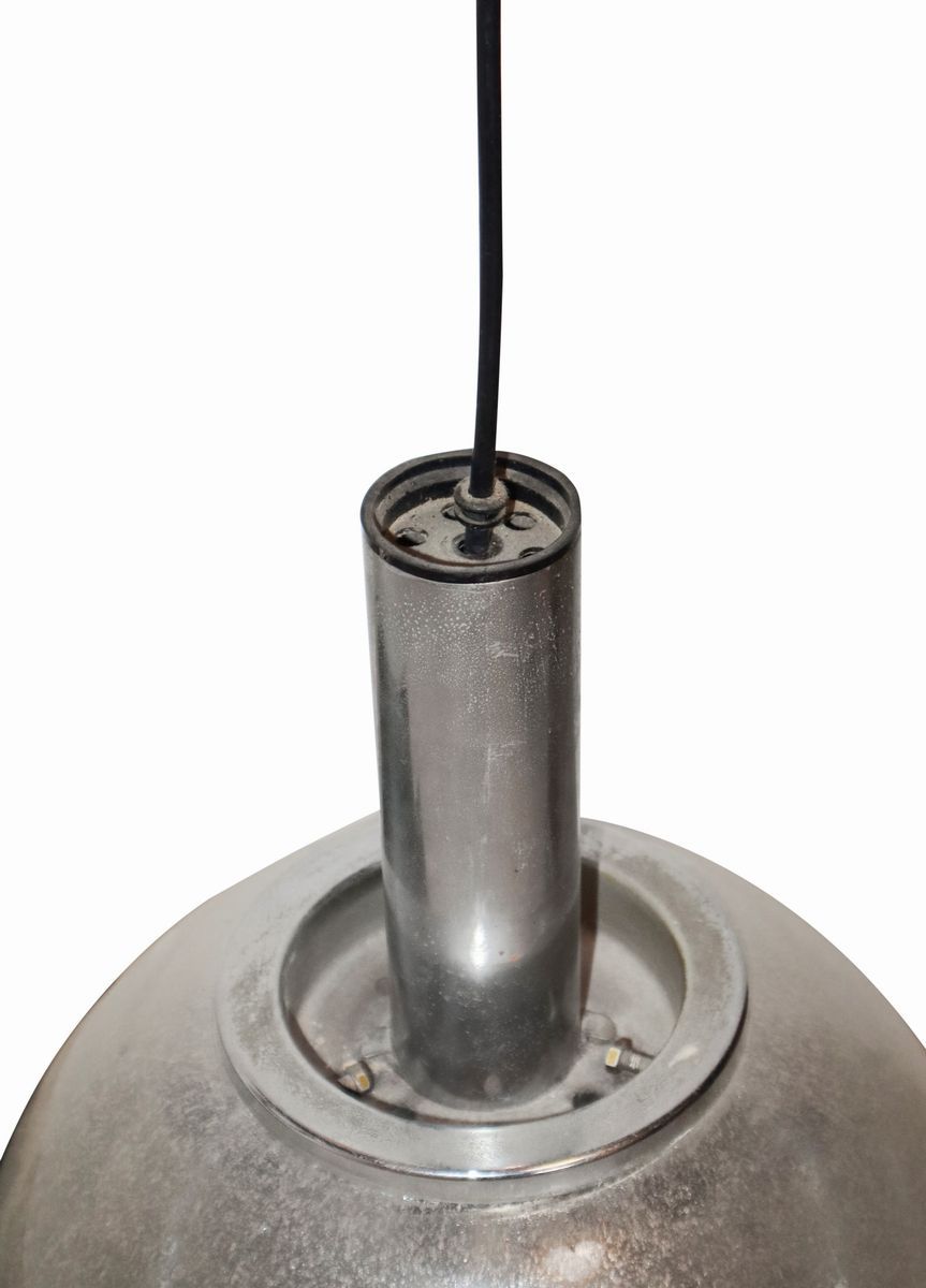 Luneform - Lampada a Sospensione con Struttura in Metallo Cromato
