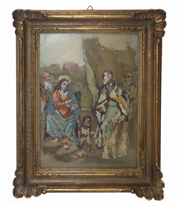 Attilio Cavallini - La Sacra Famiglia