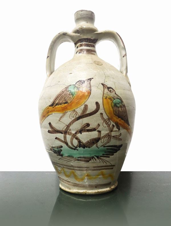 Quartara in maiolica di Caltagirone