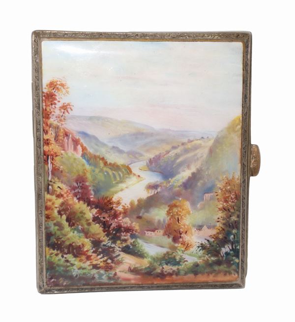 Silver cigarette case