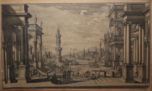 Giuseppe Galli da Bibiena - Raffigurazione Teatris Primarius
