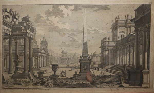Giuseppe Galli da Bibiena - Raffigurazione Teatris Primarius