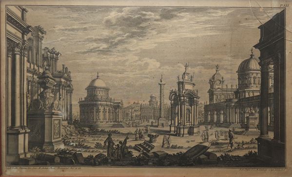 Giuseppe Galli da Bibiena - Raffigurazione Teatris Primarius