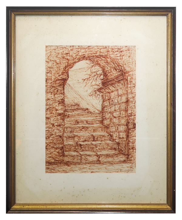 Anna Pandolfini - Arch with stairs