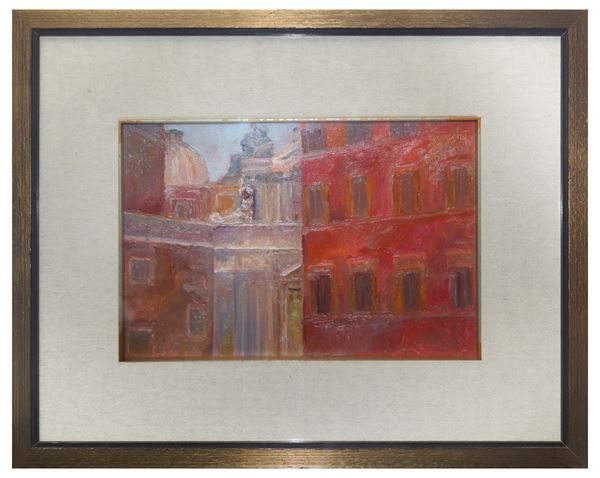Luigi Civerchia - ''Motivo Romano - Sant'Antonio dei portoghesi''