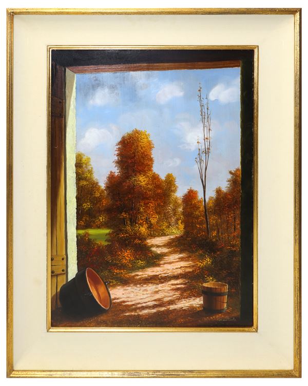 Nino Parola - Bosco in autunno