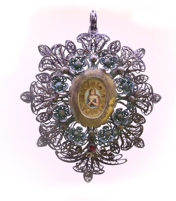Silver filigree