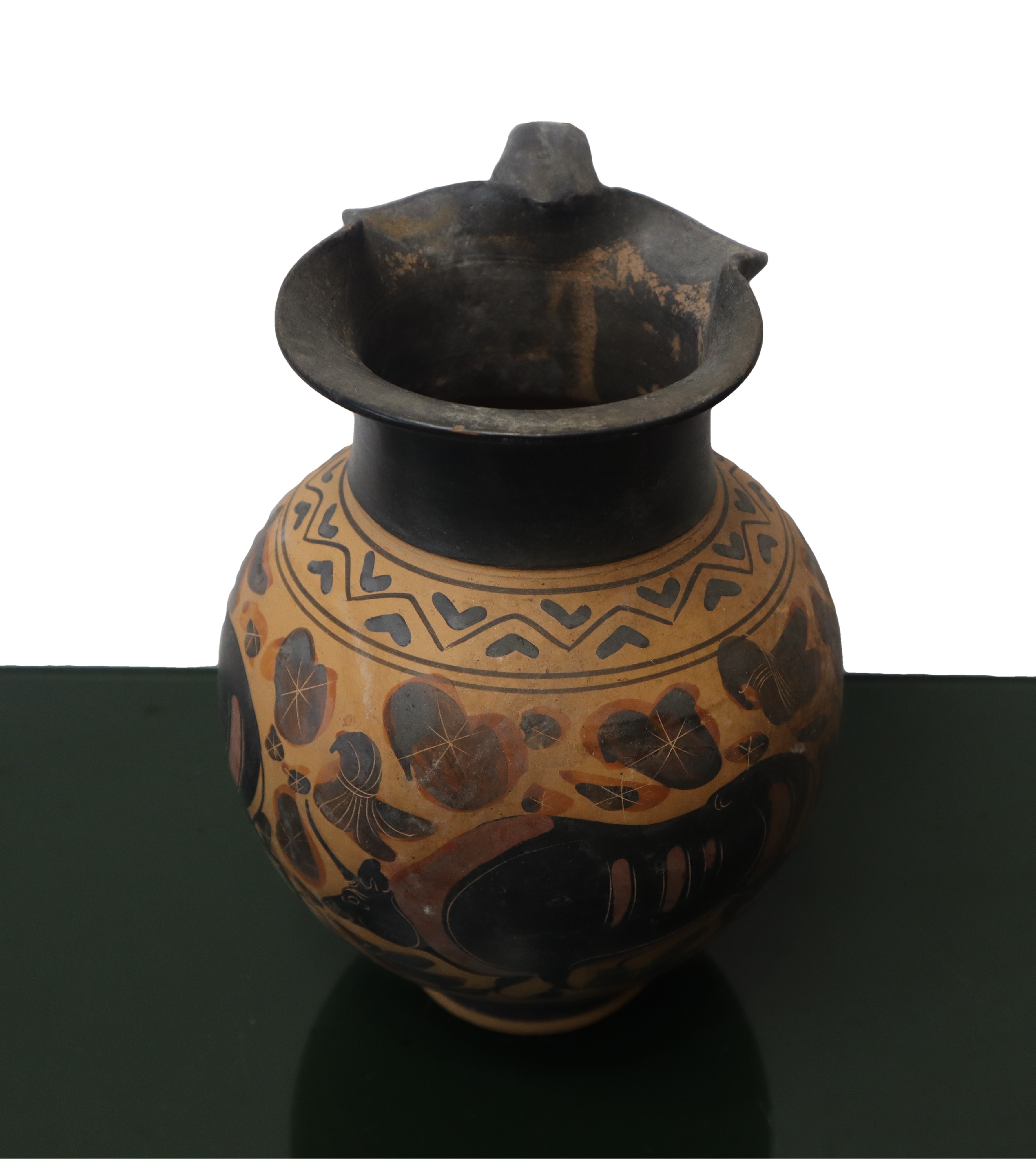 Riproduzione Oinochoe. Commerciabile Giusto Parere Soprintendenza per i Beni Culturali ed Ambient...