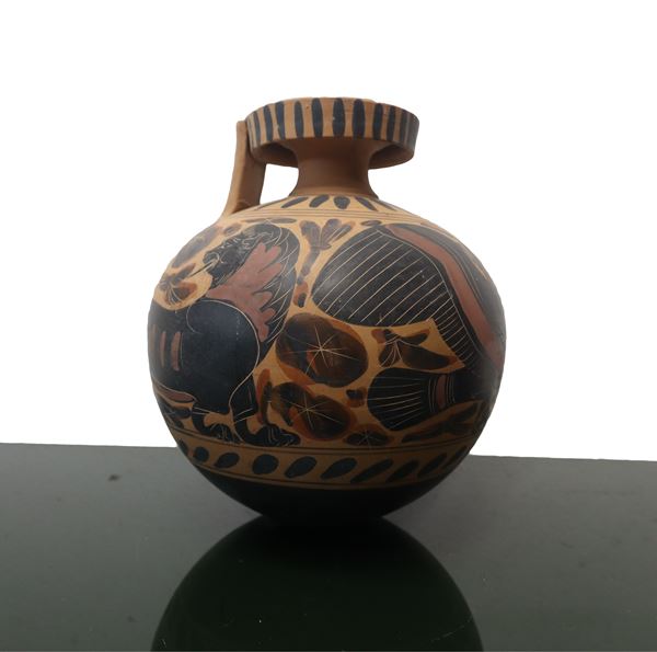Reproduction Ariballo. Marketable according to the opinion of the Superintendence for Cultural and Environmental Heritage of Catania of 13/12/22 Protocol No. 19871