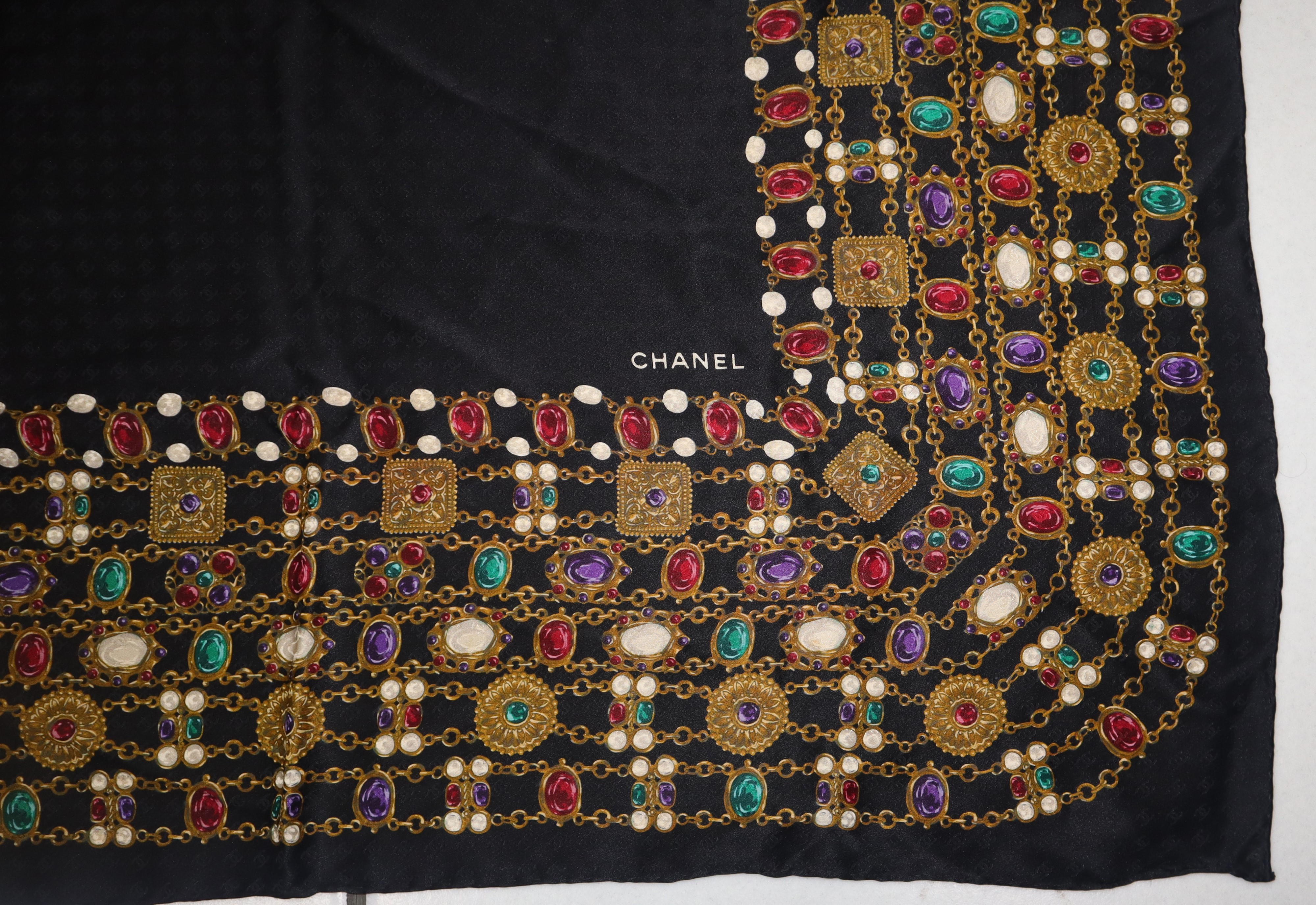 Chanel - Foulard Vintage in Seta