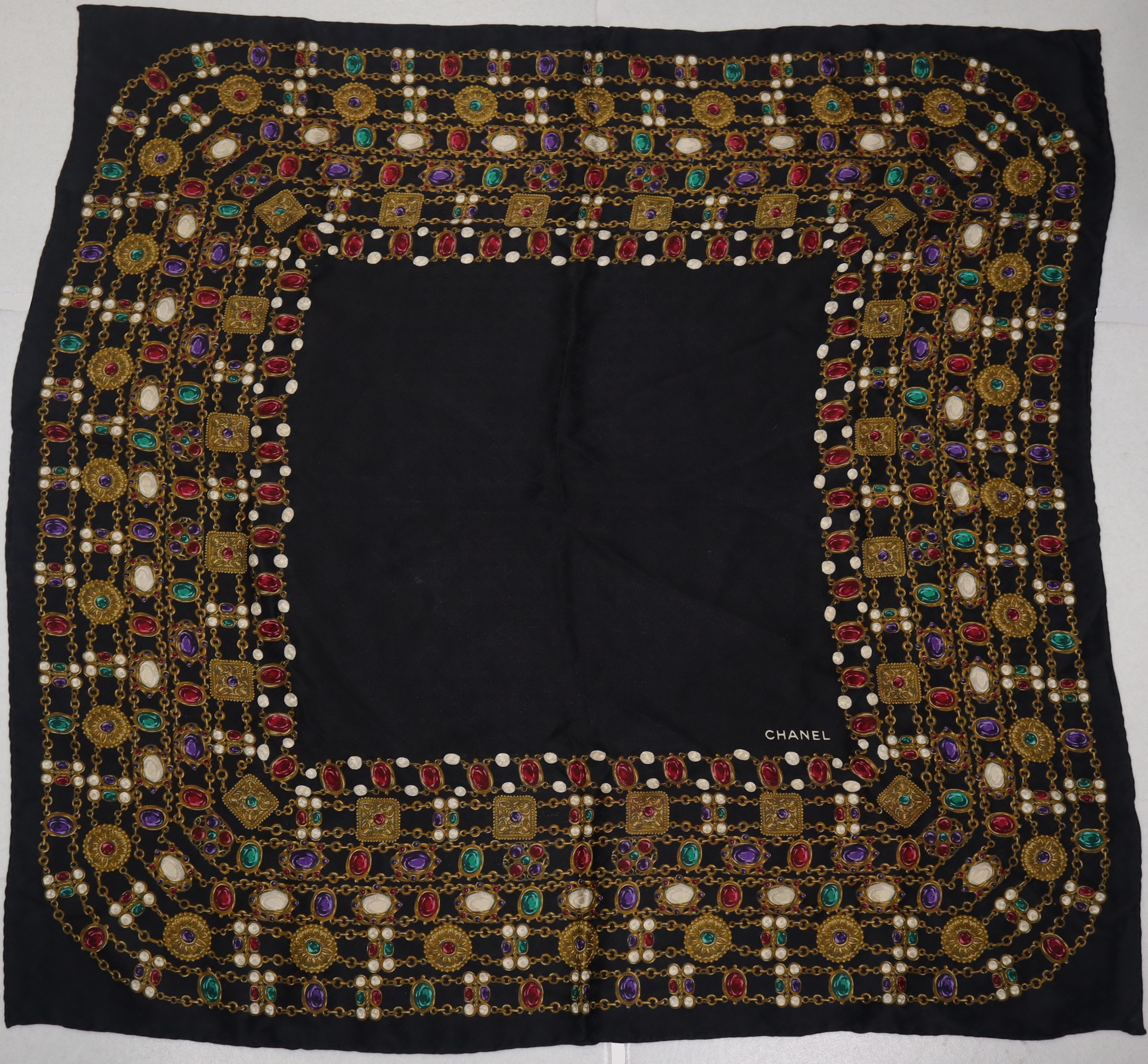 Chanel - Foulard Vintage in Seta