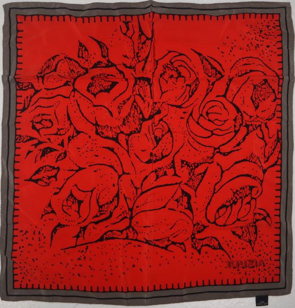 Krizia - Foulard vintage in seta