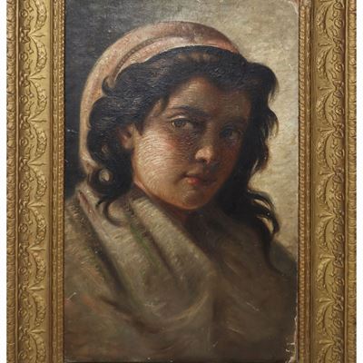 Volto di Giovane Donna