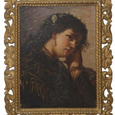 Donna con un Bracciale