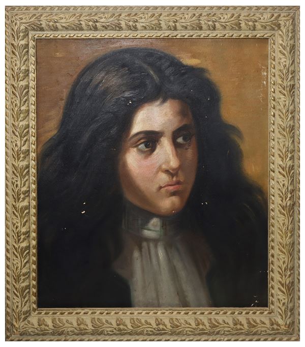 Ragazzo con capelli lunghi