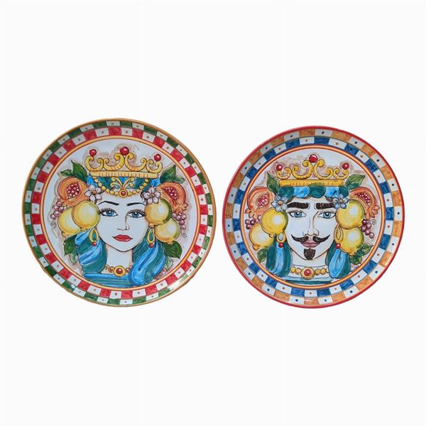 Terakota Ceramiche Artistiche - Sicilian Moorish wall plates