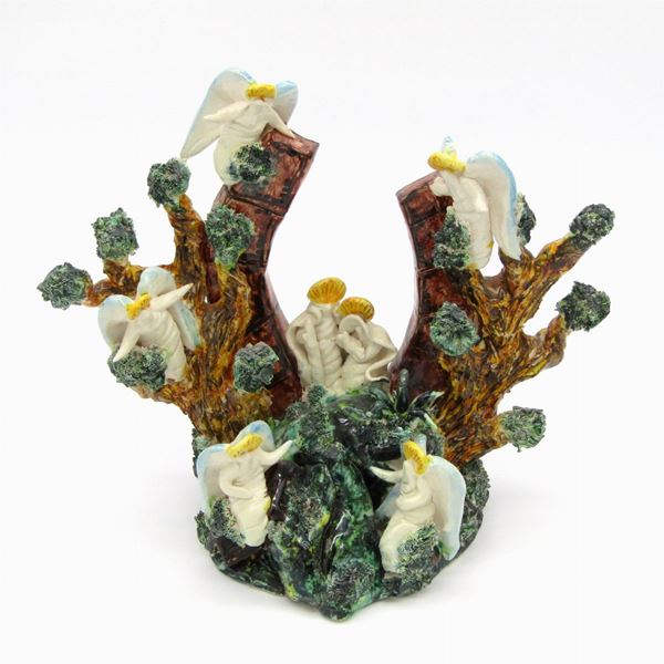 Ceramiche Artistiche Di Martino - Modern Crib Angels