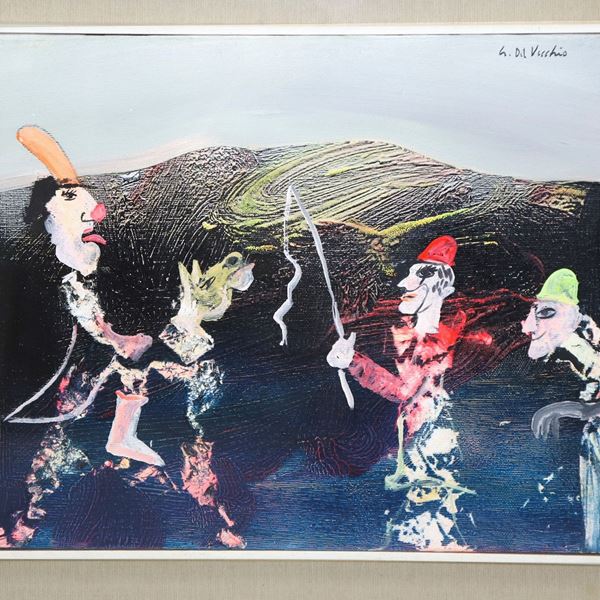 Crescenzo  Del Vecchio Berlingieri - Untitled, Figures