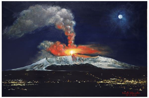 Roberto Paternostro - Etna in the moonlight