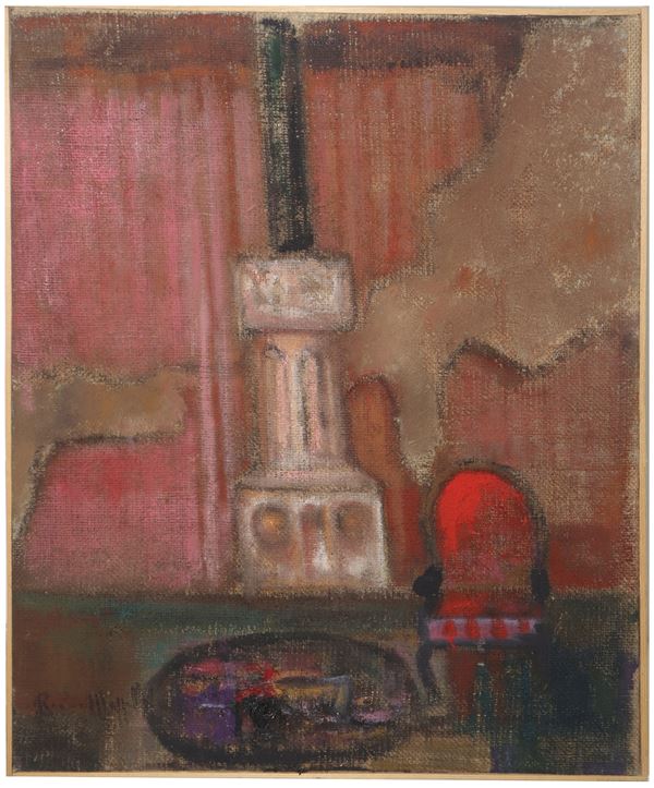 Rosario Mazzella - The fireplace-interior of Gezzano