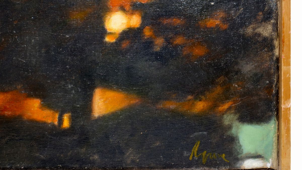 Lucia Ragusa - Notte su Scicli - Vista da Modica