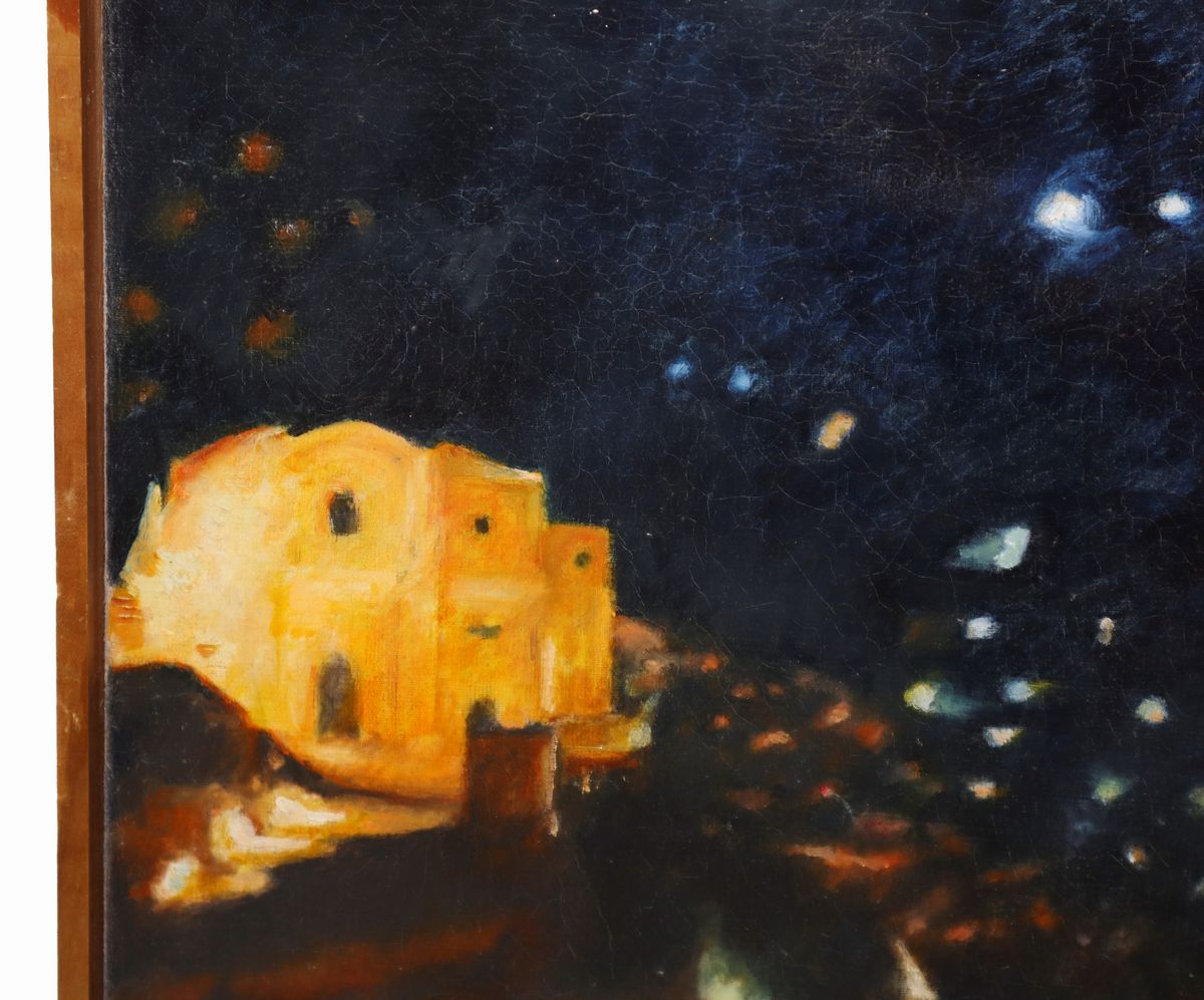 Lucia Ragusa - Notte su Scicli - Vista da Modica