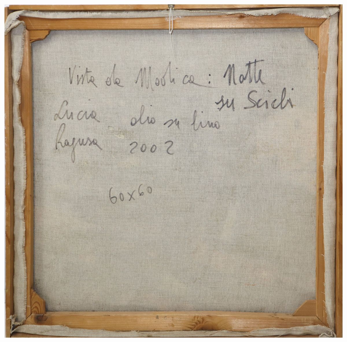 Lucia Ragusa - Notte su Scicli - Vista da Modica
