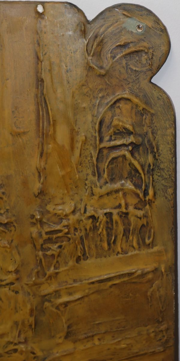 G. Belfiore - Panello Decorativo Raffigurante Piazza San Francesco D'assisi, Catania