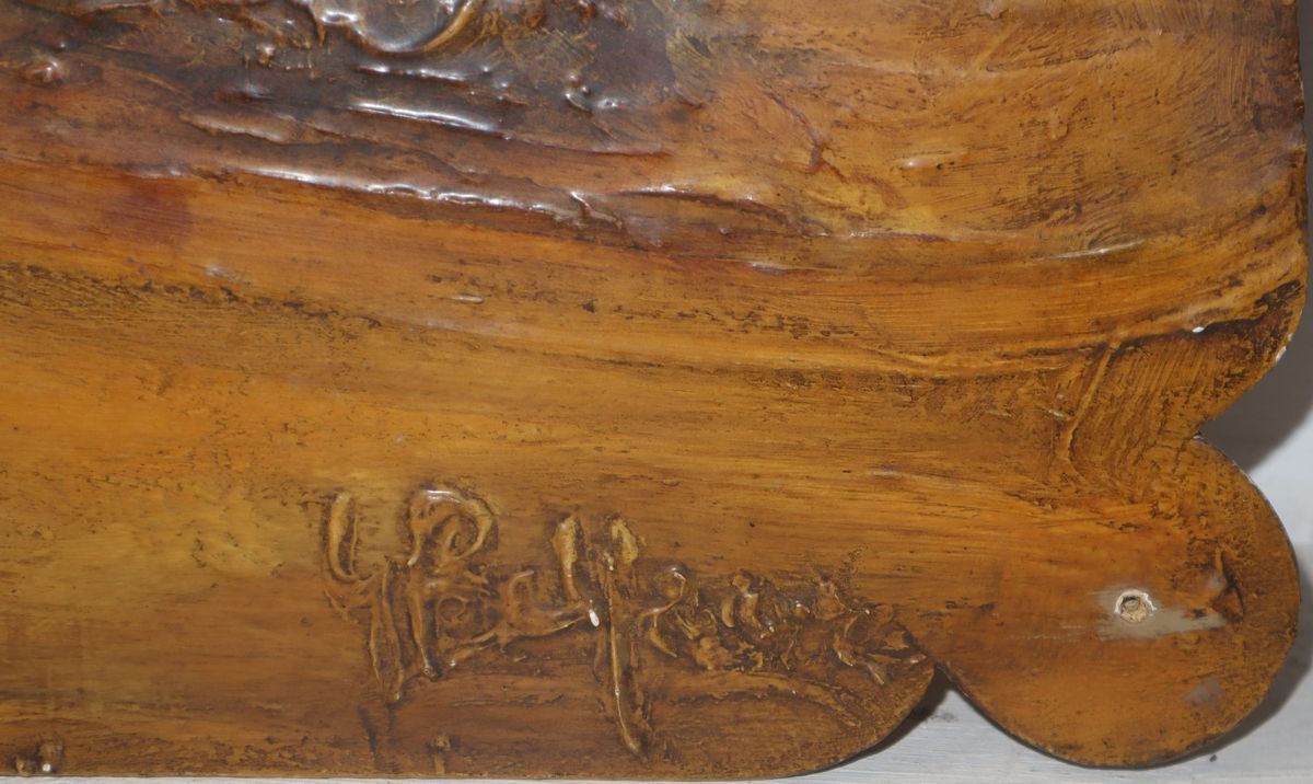 G. Belfiore - Panello Decorativo Raffigurante Scorcio della Cattedrale di Catania
