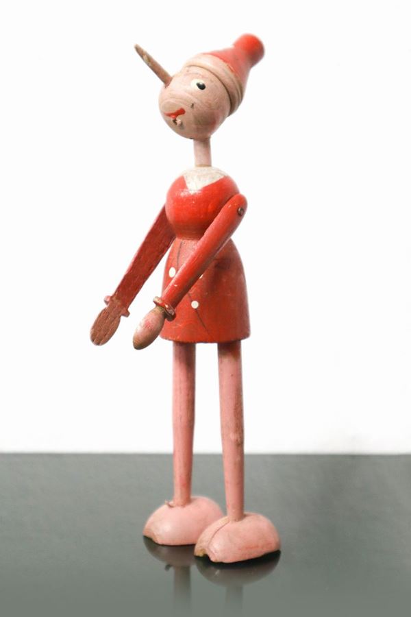Wooden Pinocchio doll