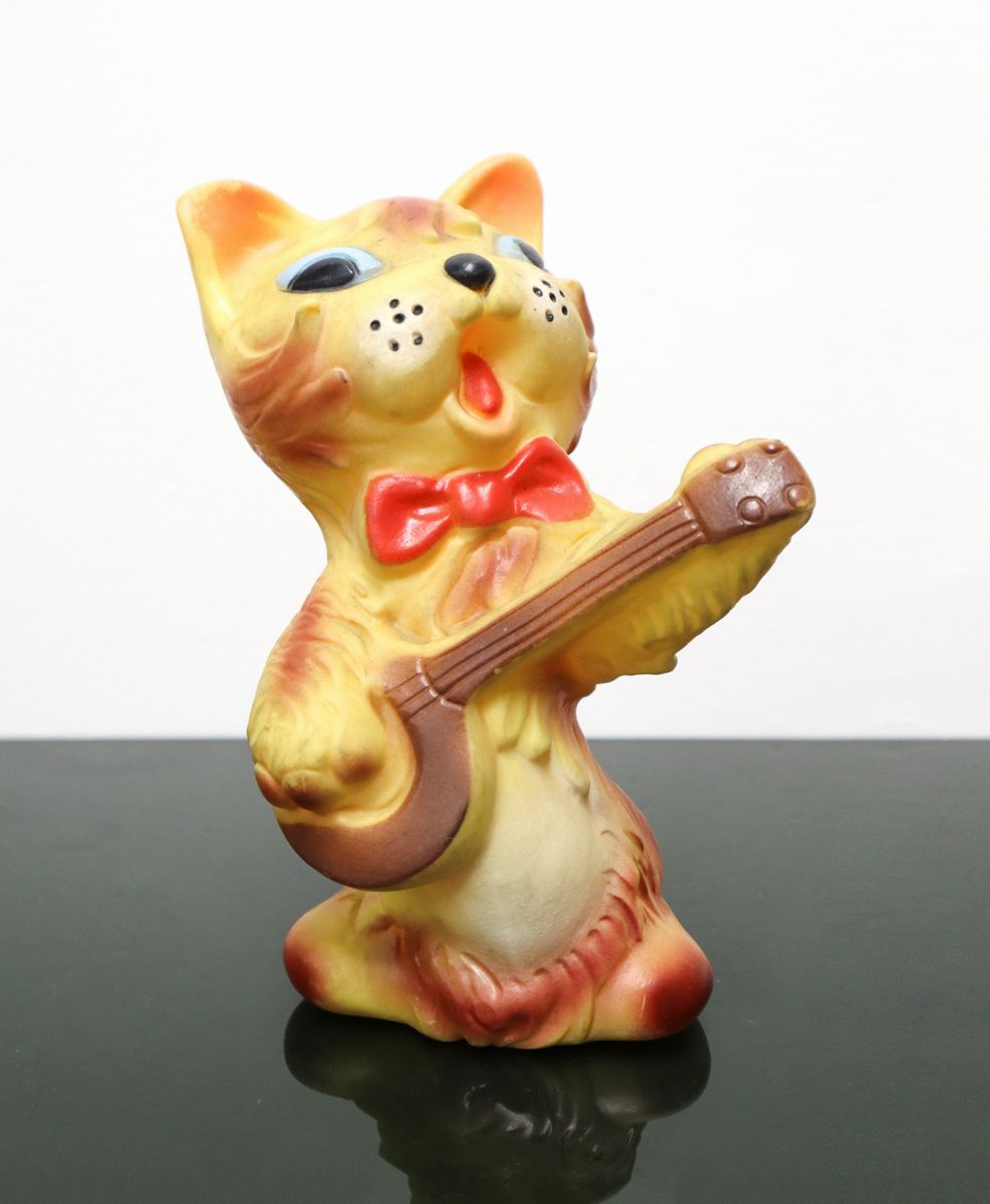 Ledra Gomma/ Ledra Plastic - Gatto e Orso Musicanti