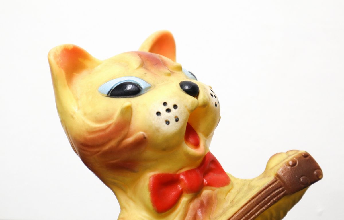 Ledra Gomma/ Ledra Plastic - Gatto e Orso Musicanti